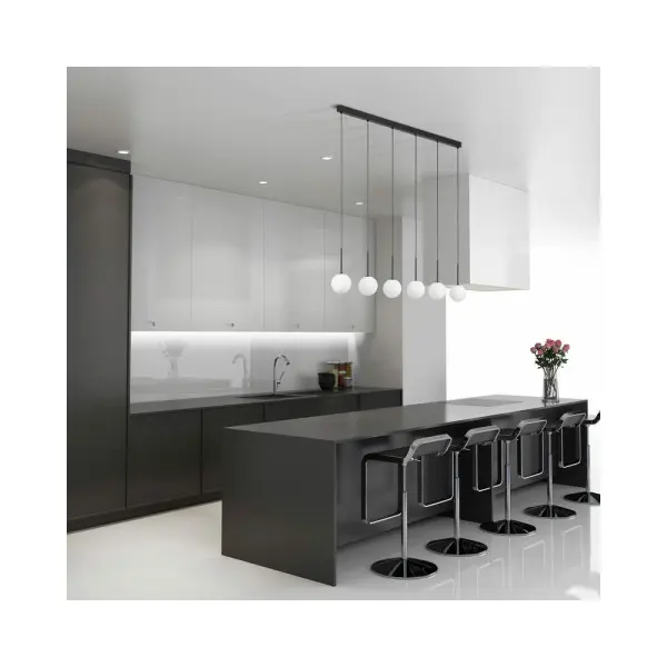 Подвесной светильник, люстра TK Lighting 4504 Martin G9 6x6W IP20 Черный - фото №1
