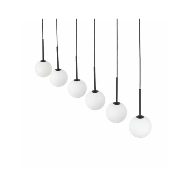 Подвесной светильник, люстра TK Lighting 4504 Martin G9 6x6W IP20 Черный - фото №3