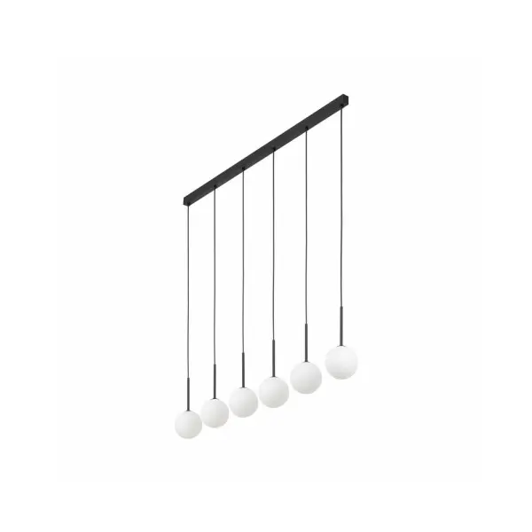 Подвесной светильник, люстра TK Lighting 4504 Martin G9 6x6W IP20 Черный - фото №4