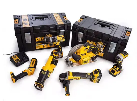 Набор электроинструментов DeWALT DCK623P3 (DCD796, DCF887, DCS367,DCG405,DCS570,DCL050) c 3 АКБ и ЗУ