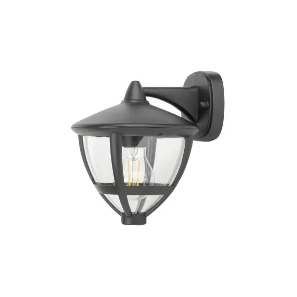 Вуличний світильник Nowodvorski 10495 Amelia E27 1x10W IP44 чорний - фото №1 Вуличний світильник Nowodvorski 10495 Amelia E27 1x10W IP44 чорний - фото №1