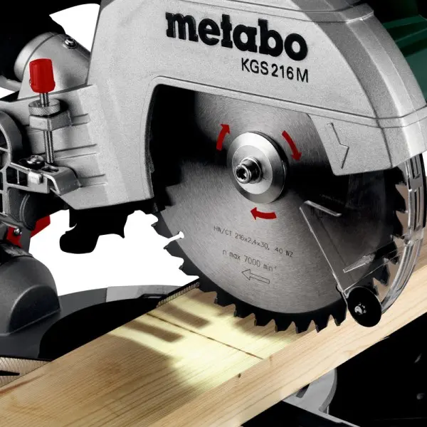Акумуляторна торцювальна пила Metabo KGS 18 LTX BL 305 (614305850) - фото №1