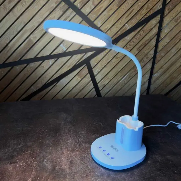 Светильник настольный LED JUNIOR 10W 3000-6500К голубой Violux ( 530301 ) - фото №1