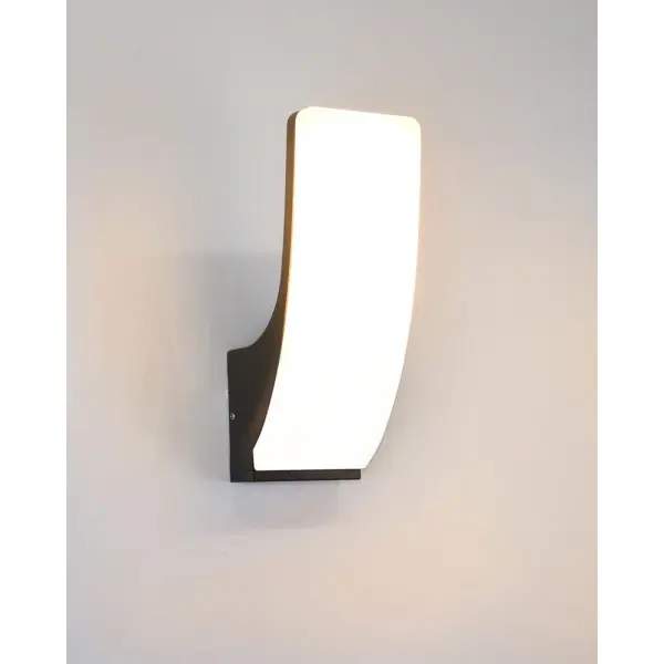 Уличный светильник Italux OWL-61916-BK Natan LED 1x15W 3000K 1350Lm IP54 черный - фото №1