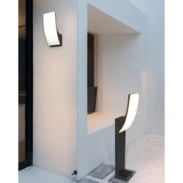 Уличный светильник Italux OWL-61916-BK Natan LED 1x15W 3000K 1350Lm IP54 черный - фото №2