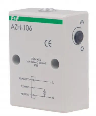 Сутінкове реле F&F AZH-106 16А ІР65