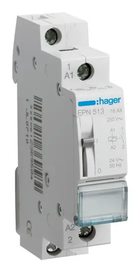EPN513 (24В/16А, 1НВ) Hager імпульсне реле
