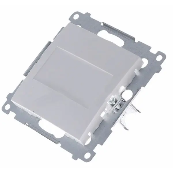 Заглушка Kontakt Simon Simon 54 Premium DPS.01/11 для резервного місця із супортом (білий) - фото №1