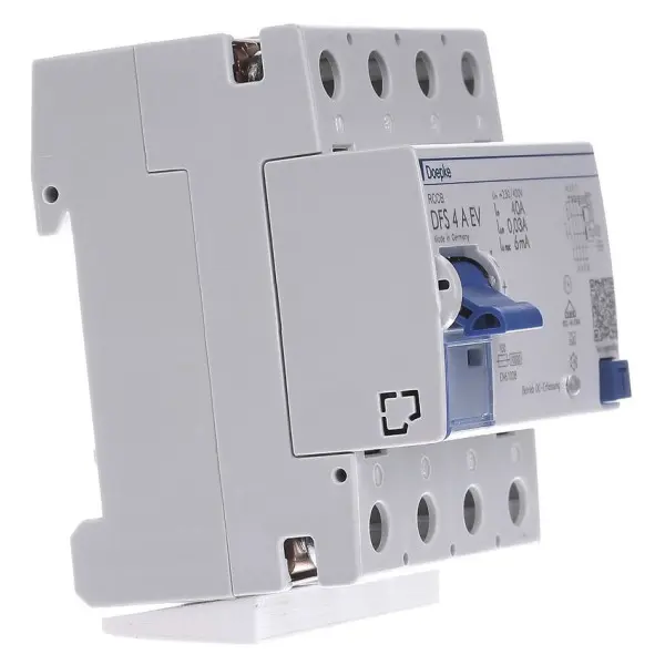 Пристрій захисного відключення Doepke DFS 4 40А А 30мА - фото №3