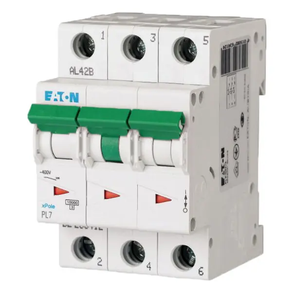 Электрический автомат Eaton Moeller PL7-D6/3