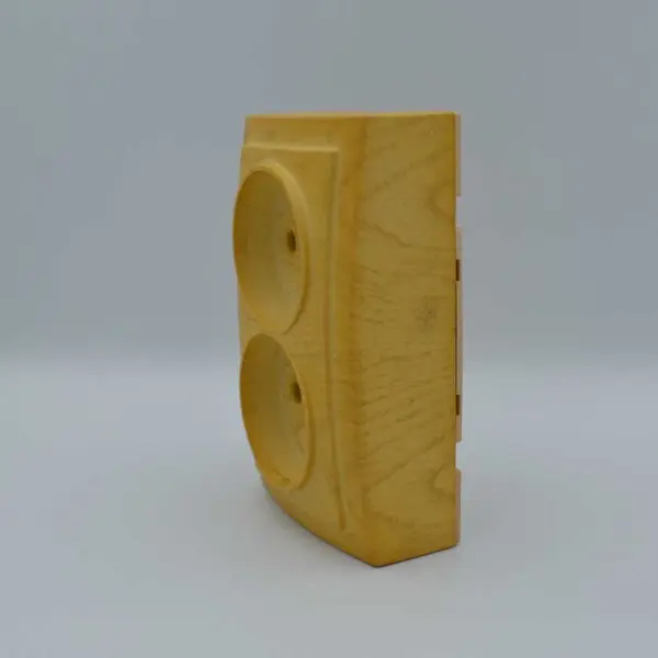 Розетка Nilson Themis клен 2-на без заземлення ( 26281024 ) - фото №4