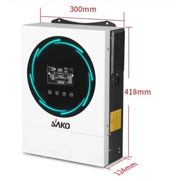 Автономный инвертор SAKO Sunon V 4.5К/24В 4,5 кВт 1ф 24В/230В - фото №5