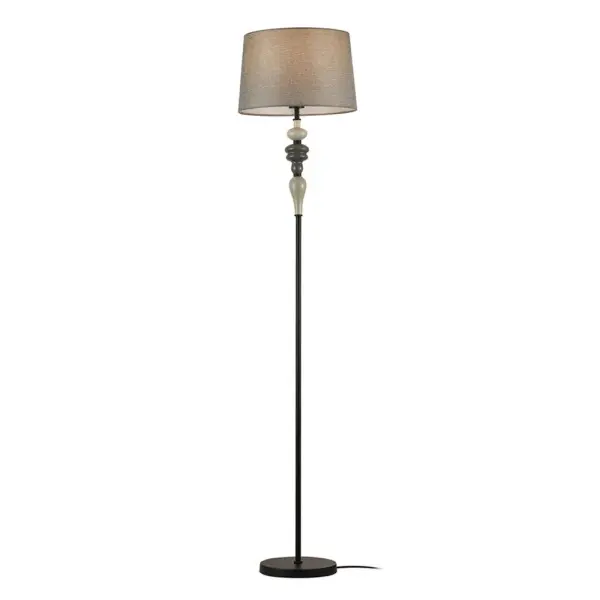 Торшер Italux FL-22374A-BK Nerom E27 1x60W IP20 бежевый