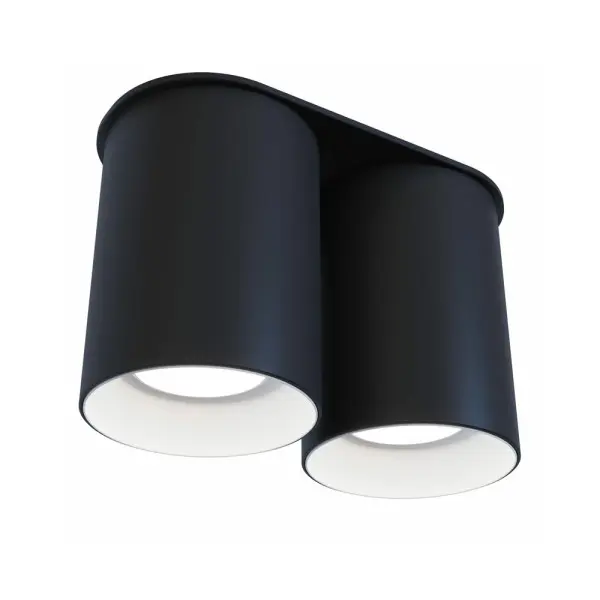 Точковий світильник Pikart 29700-4 BP_80_DUO GU10 2x60W IP20 Bl+Wh - фото №1