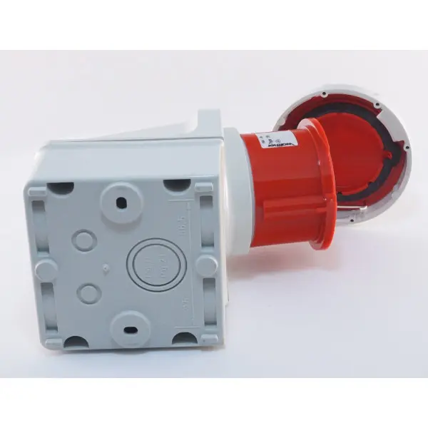 Трифазний роз'єм з кришкою WALTHER WL119 (3P+N+E) 16А 380V IP67 - фото №3