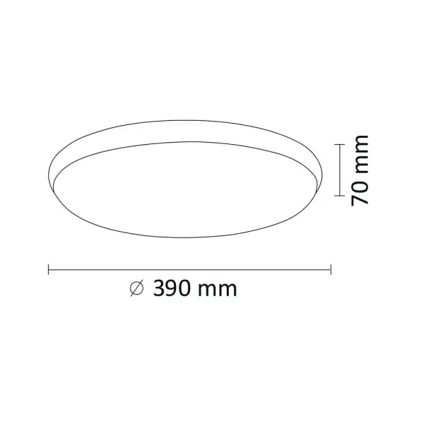 Светильник потолочный Goldlux 3314871 Kern LED 1x24W 4000K 2500Lm IP20 хром - фото №4