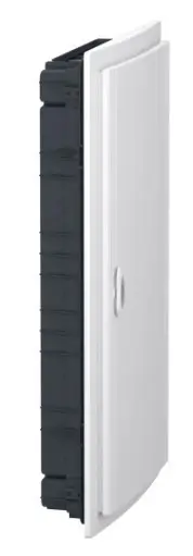 Встраиваемый щит Schneider Electric PrismaSeT XS LVSXN418 4 ряда 72М белые двери - фото №1