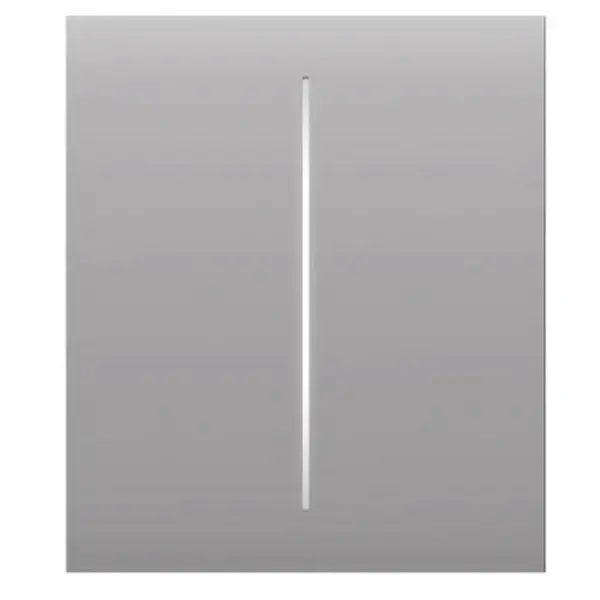 Клавиша умного выключателя 2кл Ajax 46027.140.FG CenterButton для LightSwitch дымная (29818)
