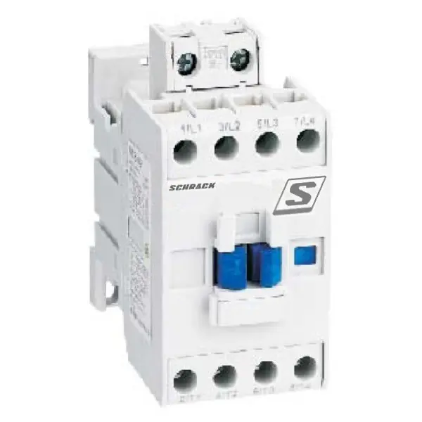 Контактор Schrack LZDC38B3 Cubico Classic 230В AC 1НО+1НЗ 18,5 кВт 38А 3Р Контактор Schrack LZDC38B3 Cubico Classic 230В AC 1НО+1НЗ 18,5 кВт 38А 3Р