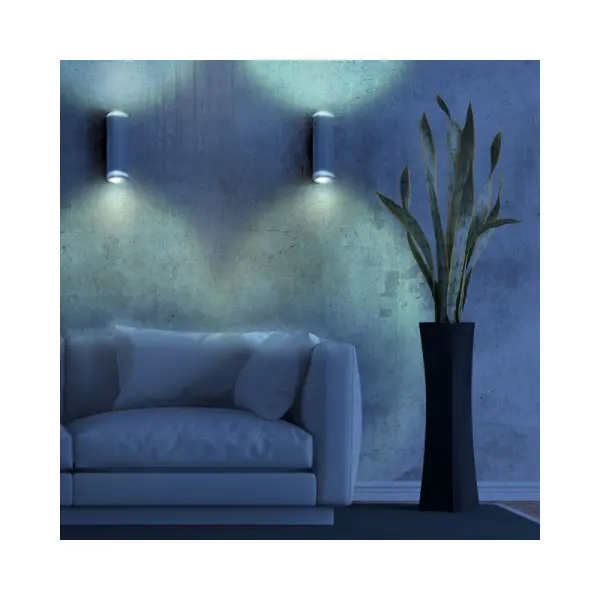 Бра, настінний світильник Goldlux 324375 Paris GU10 2x10W IP20 WH - фото №3