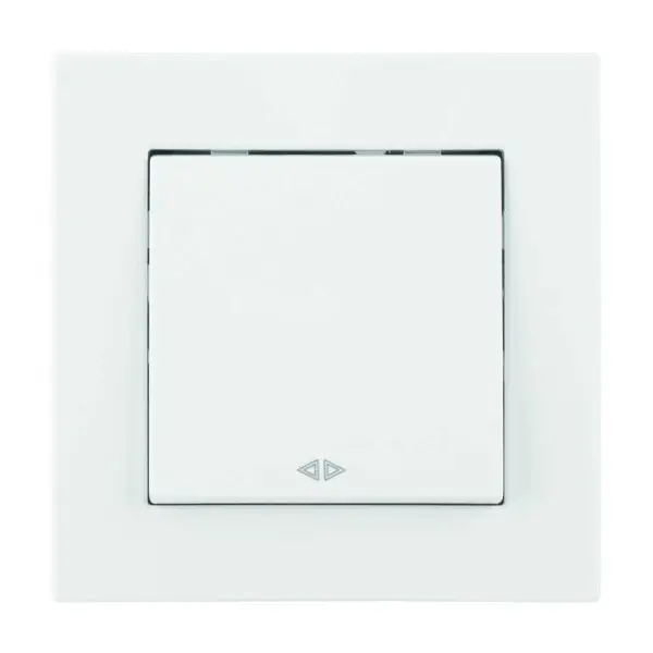 Выключатель Nilson Moda белый 1кл промежуточный ( 21112010 )