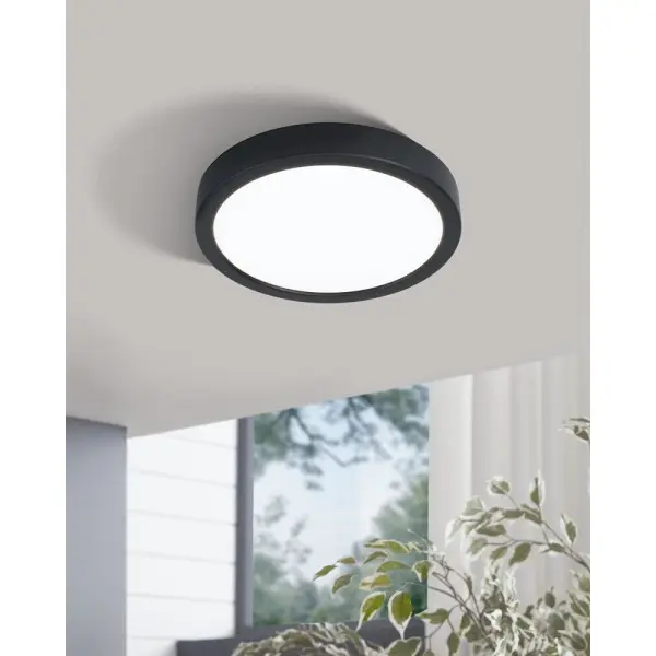 Точечный светильник Eglo 99234 Fueva 5 LED 1x16.5W 4000K 2000Lm IP20 чорний - фото №1