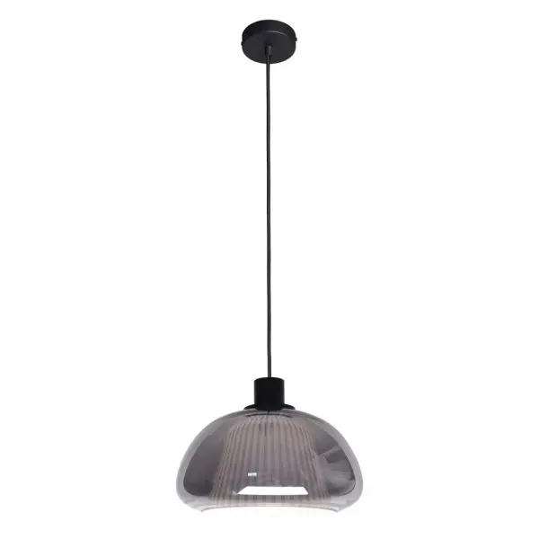 Подвесной светильник, люстра Italux PND-84638-BK-SG Apiro E27 1x7W IP20 дымчатый