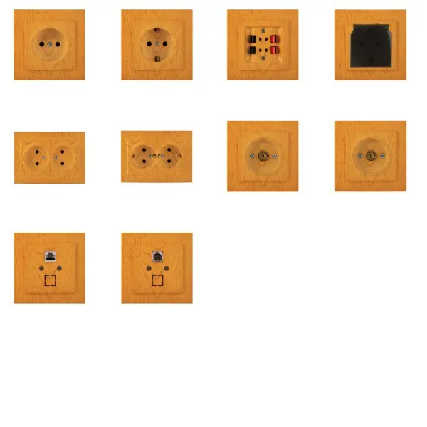 Розетка Nilson Touran дуб TV ( 24251029 ) - фото №2