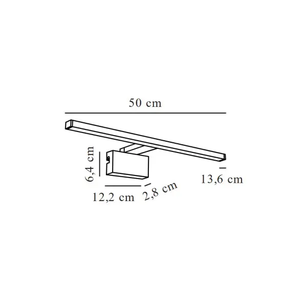 Світильник підсвітка для дзеркала Nordlux 2310301001 Marlee LED 1x8.9W 4000K 800Lm IP44 білий - фото №3 Світильник підсвітка для дзеркала Nordlux 2310301001 Marlee LED 1x8.9W 4000K 800Lm IP44 білий - фото №3