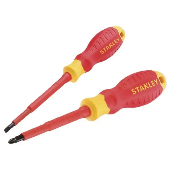 Набір викруток електрика Stanley STHT60030-0 FatMax PZ2 SL4 VDE1000V з ізольованим жалом (2шт)
