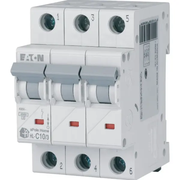 Автоматичний вимикач Eaton HL-C10/3 10A