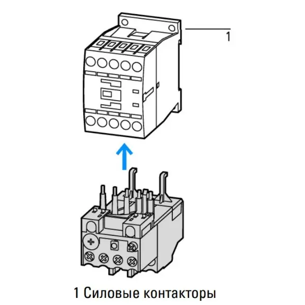 Теплове реле Eaton Moeller ZB12-6 - фото №3
