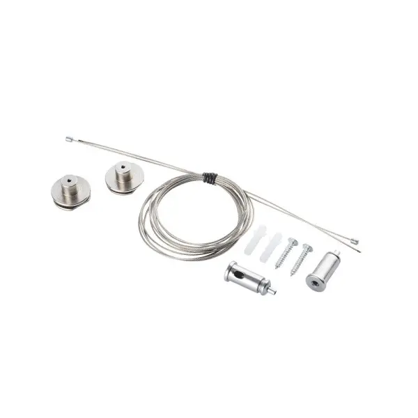 Набір підвісного кріплення магнітного треку Nowodvorski 10170 LVM Suspension Kit IP20 чорний Набір підвісного кріплення магнітного треку Nowodvorski 10170 LVM Suspension Kit IP20 чорний
