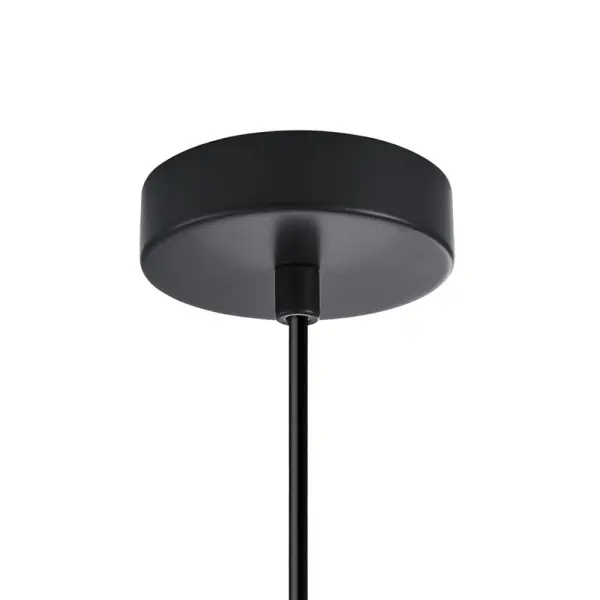 Подвесной светильник, люстра Italux PND-30084-1-BK-SG Stabla E27 1x40W IP20 дымчатый - фото №3