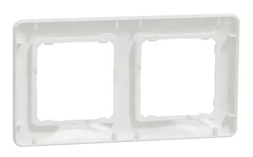 Рамка подвійна Schneider Electric Sedna Design біла SDD311802 - фото №3