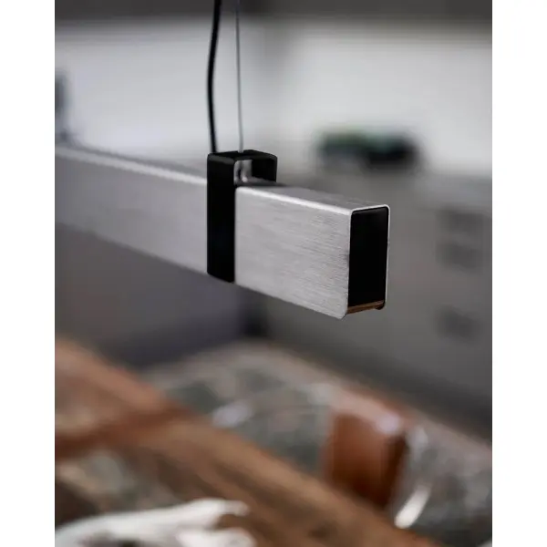 Подвесной светильник, люстра Nordlux 2010603051 Lilt LED 1x28W 2700K 2200Lm IP20 серебристый - фото №2 Подвесной светильник, люстра Nordlux 2010603051 Lilt LED 1x28W 2700K 2200Lm IP20 серебристый - фото №2