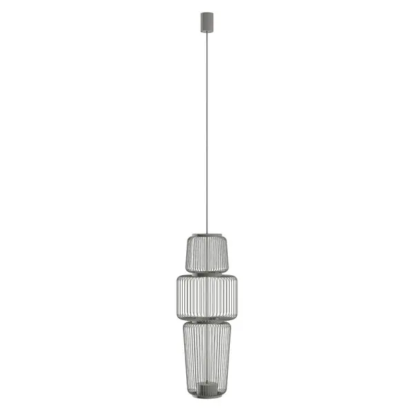 Люстра Nowodvorski 12251 Nome B GX53 1x15W IP20 графітова