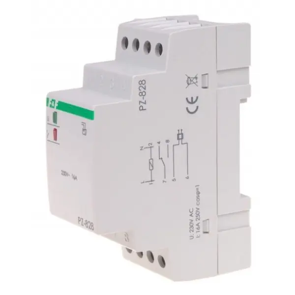 Реле рівня рідини F&F PZ-828B 230В 16А - фото №1 Реле рівня рідини F&F PZ-828B 230В 16А - фото №1