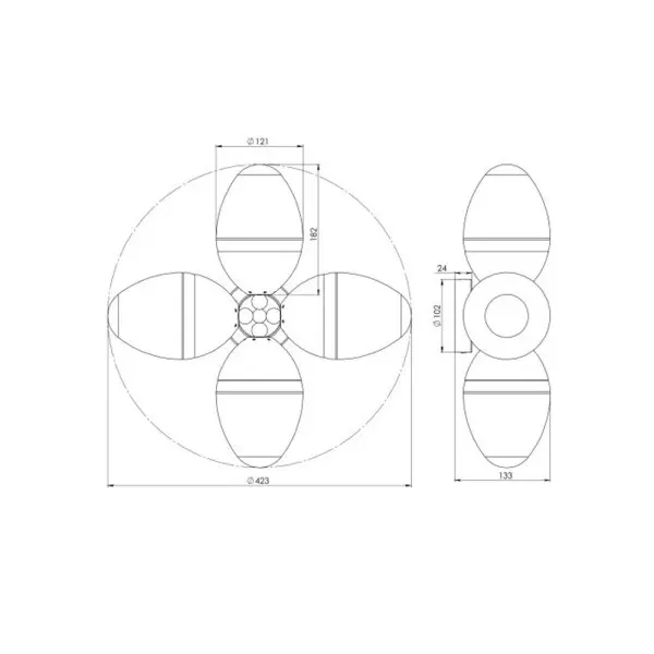 Бра, настенный светильник Pikart 36667-2 Burgeon E14 4x60W IP20 бирюзовый - фото №3