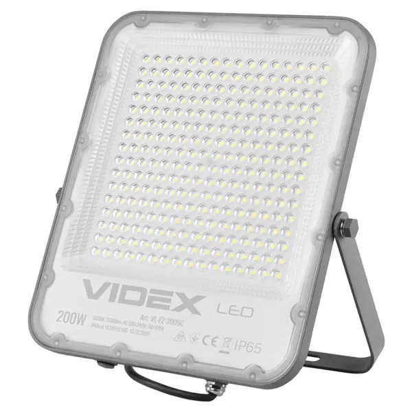 LED прожектор Videx Premium F2 200Вт 5000K (VL-F2-2005G)
