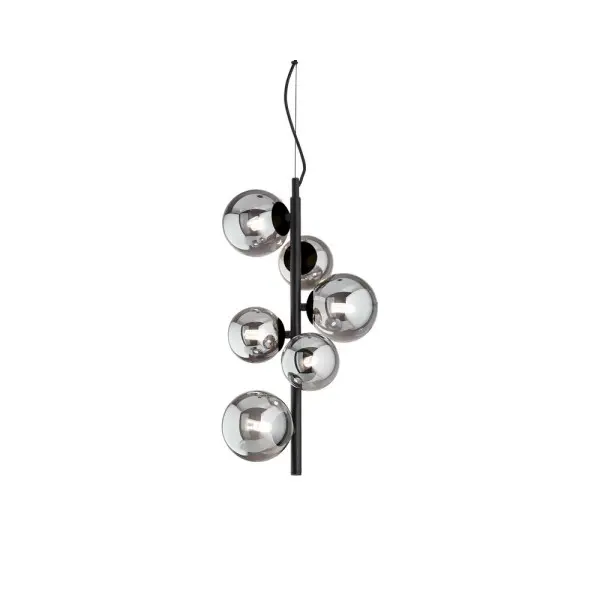 Подвесной светильник, люстра Ideal Lux 271422 Perlage G9 6x15W 3000K IP20 Подвесной светильник, люстра Ideal Lux 271422 Perlage G9 6x15W 3000K IP20