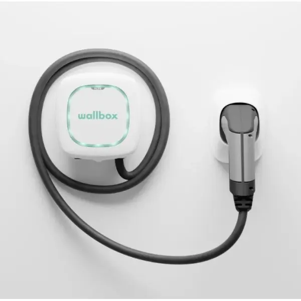 Зарядна станція Wallbox Pulsar Plus 22кВт Type 2 кабель 7м біла (PLP1-M-2-4-9-001) - фото №6