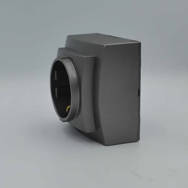 Розетка Nilson Themis антрацит 1-на з заземленням ( 26161017 ) - фото №2