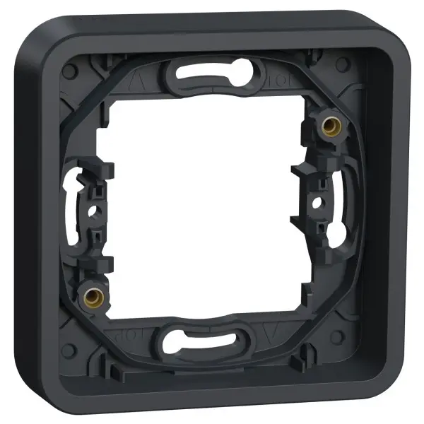 Одномісна рамка Schneider Electric MUR34107 IP55 (чорний) Одномісна рамка Schneider Electric MUR34107 IP55 (чорний)