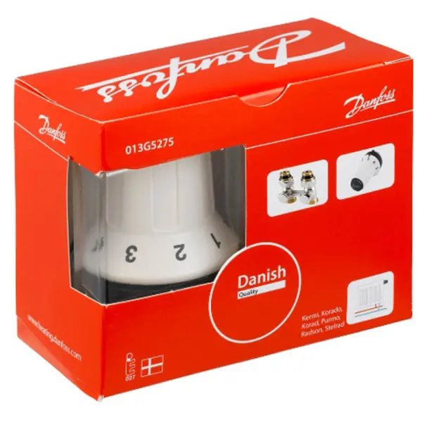 Термостатичний комплект прямий Danfoss 013G5275 RAS-CK+RLV-KS 1/2'' - фото №1 Термостатичний комплект прямий Danfoss 013G5275 RAS-CK+RLV-KS 1/2'' - фото №1