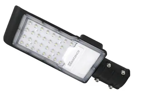 Світлодіодний консольний світильник Maxus assistance Street Basic 30Вт 850 GR (MAST-BSC-030-GR)