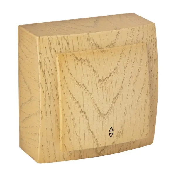 Вимикач Nilson Themis клен 1кл прохідний ( 26281007 )