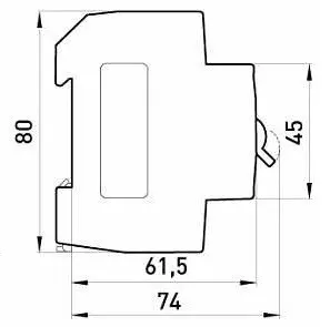 Модульный автоматический выключатель E.Next e.mcb.pro.60.3.B 3р 4А В (p041038) - фото №2