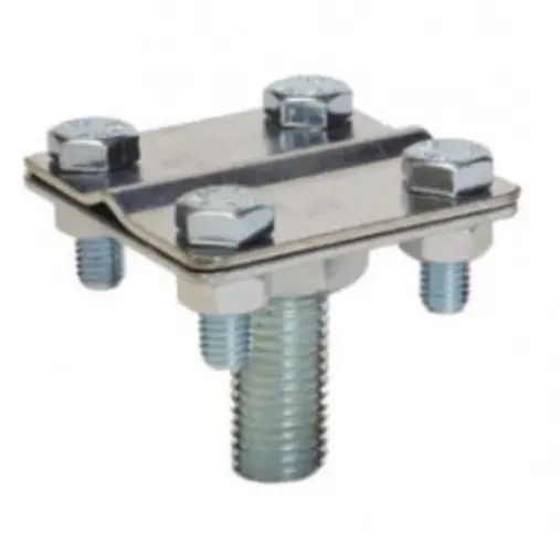 З'єднувач DKC NG6606 для стрижня М16 та струмопровідної стрічки 30x4 або прута Ø8-10мм