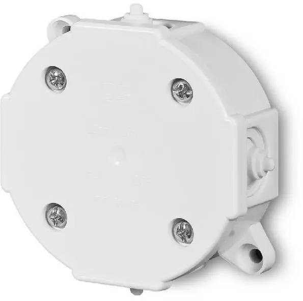 Коробка распределительная Elektro-Plast P5 (0212-00) D80х38 с клемником - фото №1